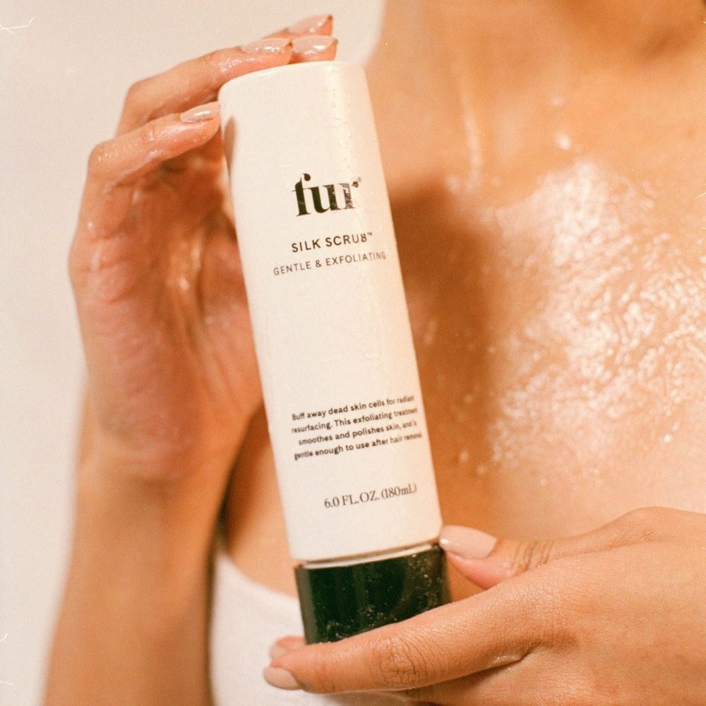 🏷️NEW/SEALED Fur Silk Scrub For Gentle Exfoliation & Ingrown Prevention - 6 oz